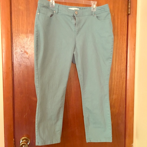 Cato Denim - Cato cropped stretch colored denim jeans